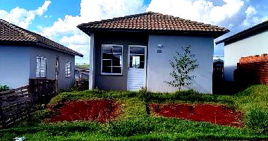 Casa 2 quartos, 1 banheiro, 43,85m² construída, terreno 160m²