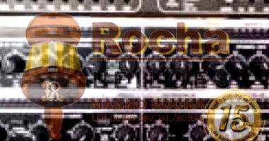 Conjunto de Equipamentos de Som e Iluminação