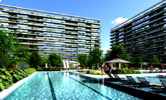 Unidade em Construção com 2 Quartos e Varanda