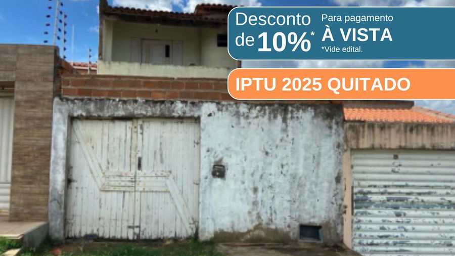 Casa com 2 quartos e 1 banheiro, 111m² construída, ocupada