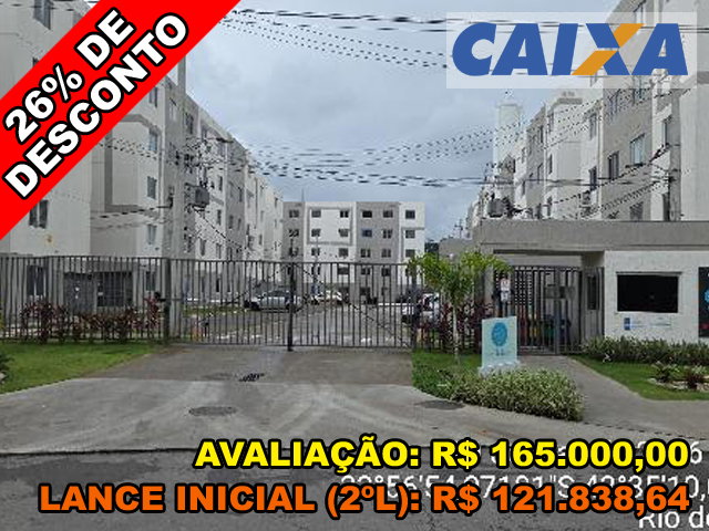 Apto 2 Quartos 40m² em Guaratiba - Rio de Janeiro/RJ
