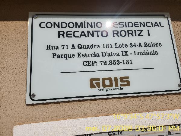Casa com 2 quartos, 1 vaga e 100m² em Luziânia/GO
