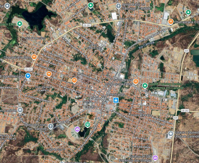 Terreno de 900m² no Centro de Canindé