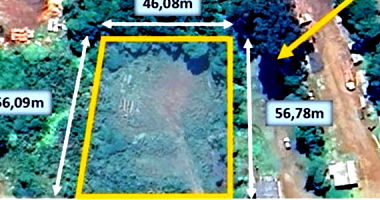 Terreno com 2.796,07m² em General Carneiro/PR