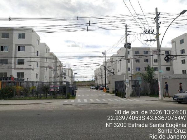 Apartamento com 2 quartos, 40,54m², Santa Cruz, RJ