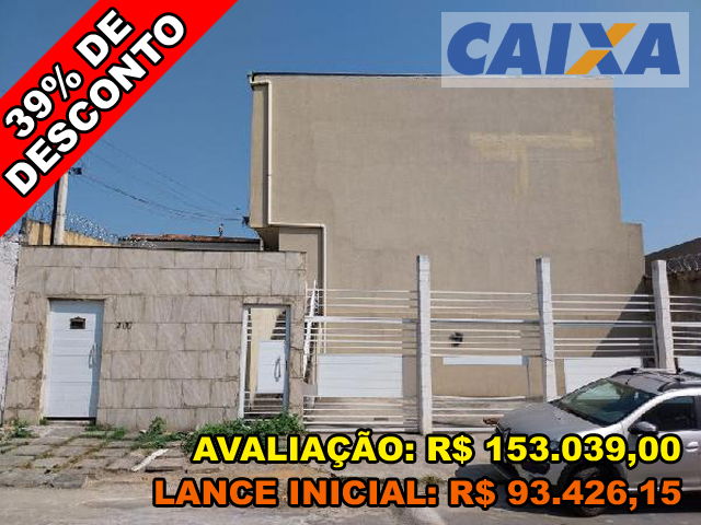 Casa 2 quartos, 1 banheiro, 46m² construída, desocupada