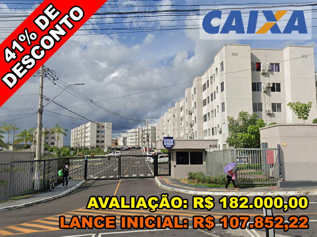 Apartamento 2 Quartos com Área de Serviço em Manaus