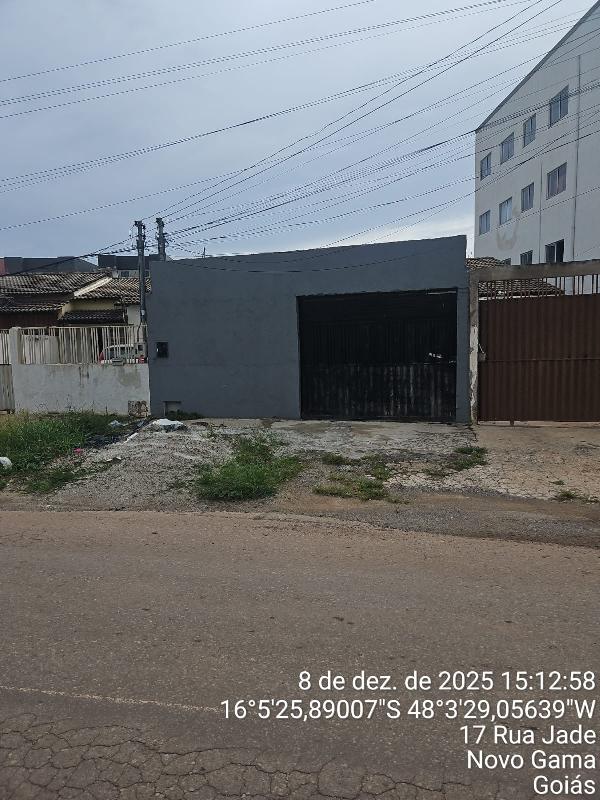 Casa com 2 quartos, 1 banheiro, 58,19m², terreno 180m², desocupada