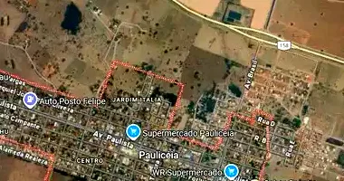 Terreno em Leilão com 367,49m² em Paulicéia/SP