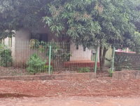 Terreno com casa de alvenaria não averbada, 384m², Ijuí