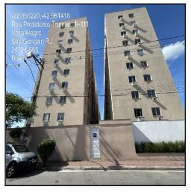Apartamento em São Gonçalo/RJ com 53,76 m²