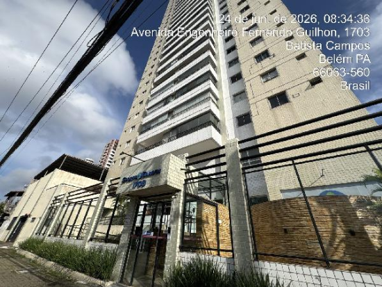 Apartamento com 3 quartos, 2 vagas e 183m² em Belém