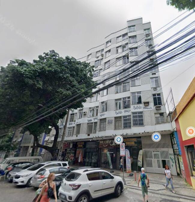 Apartamento 209 na Tijuca com 64m², 2 quartos e área de empregada