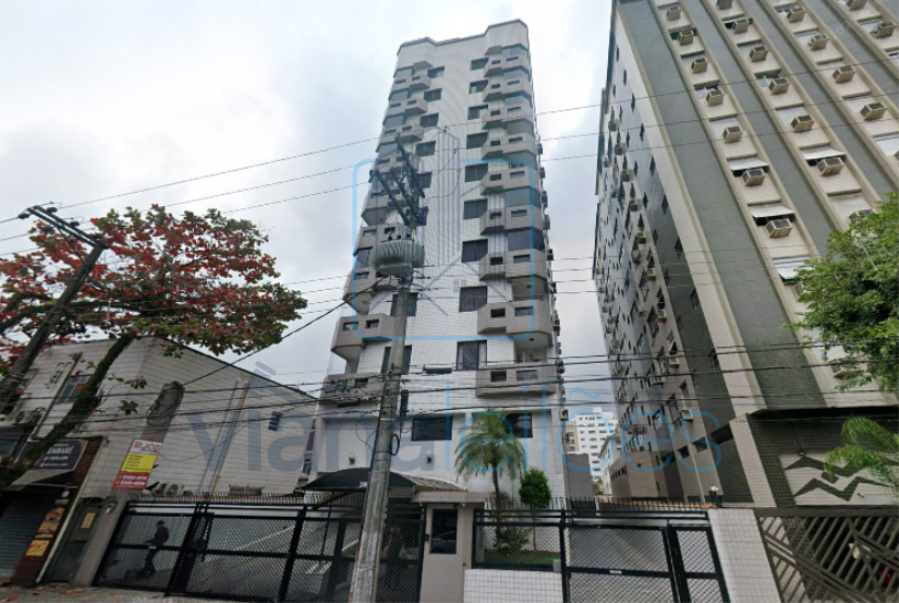 Apartamento com 3 Quartos e 1 Vaga em Santos