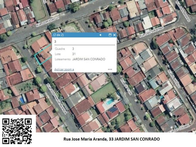 Lote 161 - Terreno com Residência no Jardim San Conrado, Londrina/PR