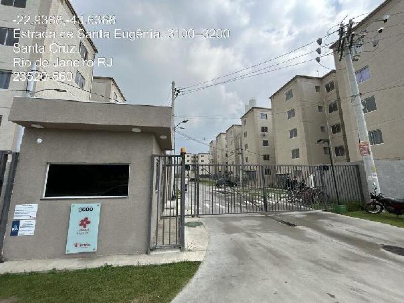 Apartamento 2 quartos, 40,54m² - Santa Cruz/RJ