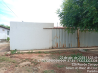 Casa Residencial em Belém do Brejo do Cruz (PB)