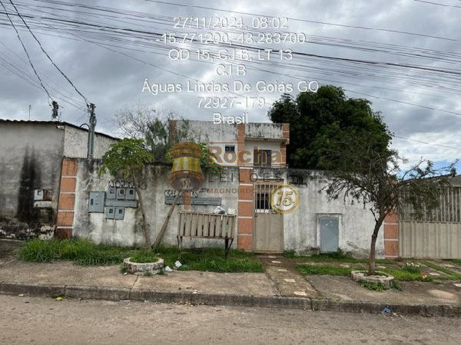 Apartamento com 2 quartos e 1 vaga em Aguas Lindas de Goiás