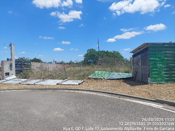 Terreno amplo de 470m² em Alphaville, Feira de Santana