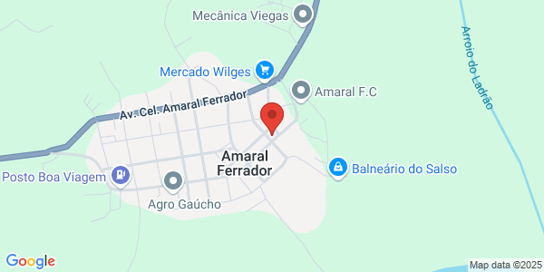 Terreno urbano de 492,10m² em Amaral Ferrador/RS