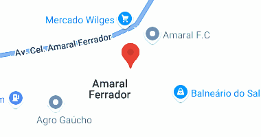 Terreno urbano de 492,10m² em Amaral Ferrador/RS