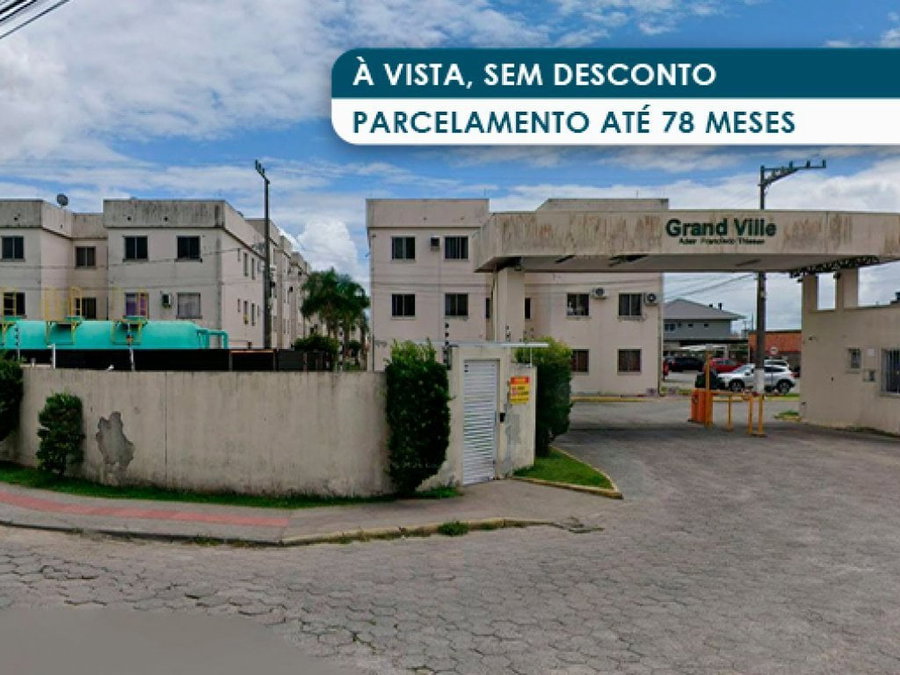 Apartamento 46m² com 1 vaga em Palhoça - SC