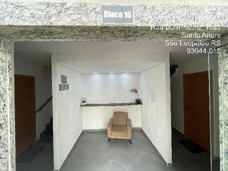 Apartamento com 2 quartos em São Leopoldo/RS