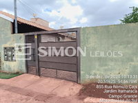 Casa em Campo Grande com 2 quartos e 1 banheiro