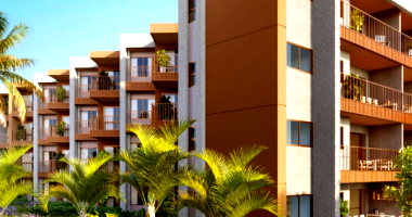 Apartamento em Construção Beach Class Cumbuco com 30,54m²