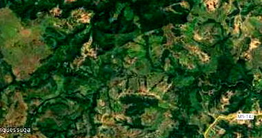 Fazenda Água Boa com 888 ha, casa sede, curral e galpão, topografia plana