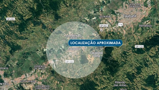 Área com 36.250 m² - Grama - Caçapava - SP