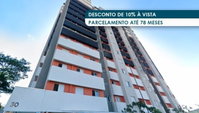 Apartamento 1 vaga, 46m², ideal para investimento