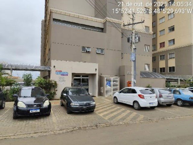 Apartamento com 1 quarto, 1 banheiro e 45,38 m² em Samambaia Norte