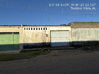 Casa com 78m², 3 Quartos, 2 WC e 1 Vaga - Teotônio Vilela/AL