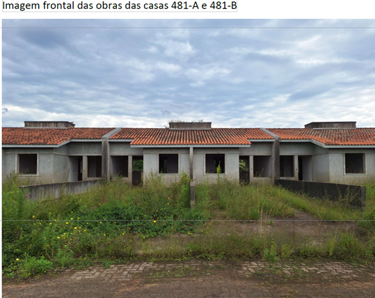 Casa 43,48m² em construção com terreno de 341m²