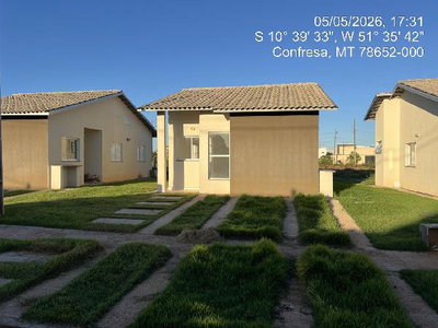 Casa com 2 Quartos, 50,74m² Área Construída