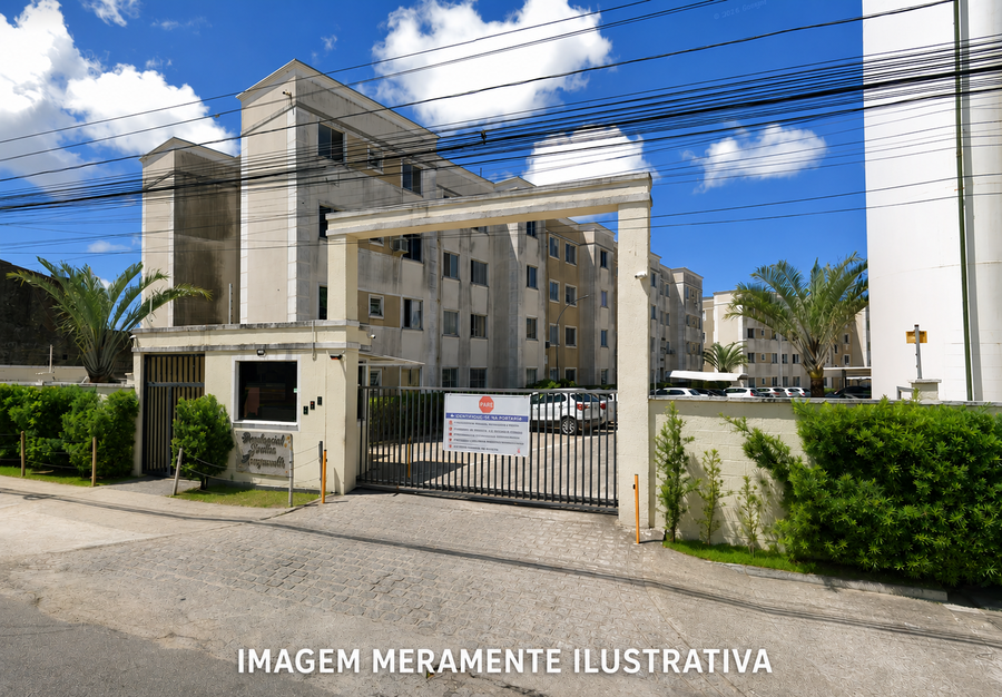 Apartamento 2 Quartos 61,98m² no Residencial Parque Jardim Bougainville