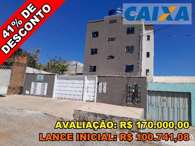 Apartamento 2 Quartos 53,5m² em Novo Gama/GO