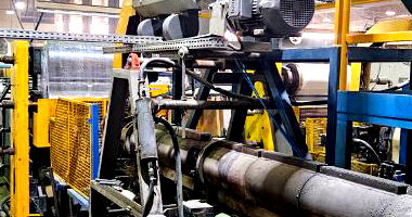 Extrusora Reifenhauser 1995 com 100mm de diâmetro