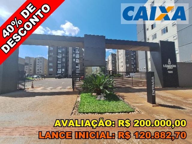Apartamento 2 quartos em Londrina com 42,38m² de área privativa