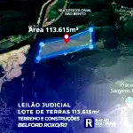 Lote de Terras - Área 113.615m² - Núcleo Colonial São Bento