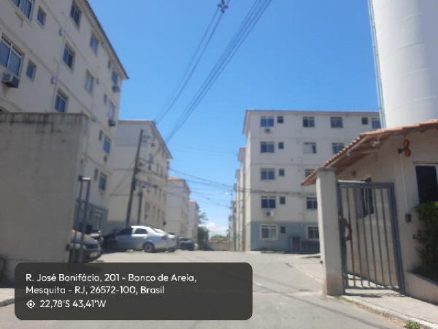 Apartamento com 2 quartos e 1 vaga em Mesquita/RJ