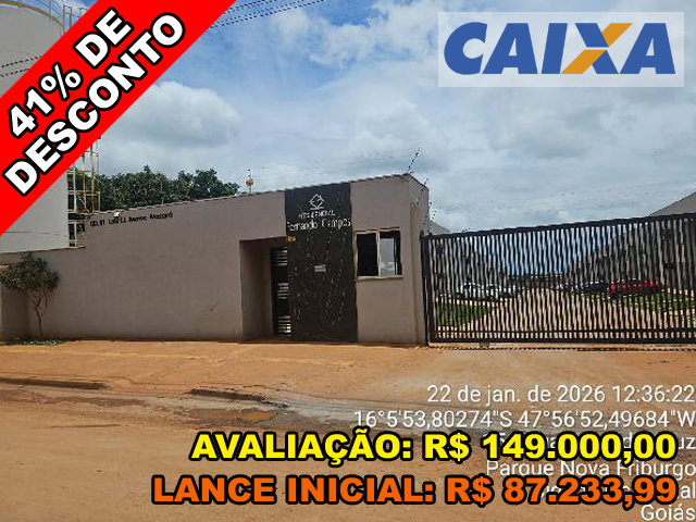 Apartamento 2 Quartos com Vaga em Cidade Ocidental
