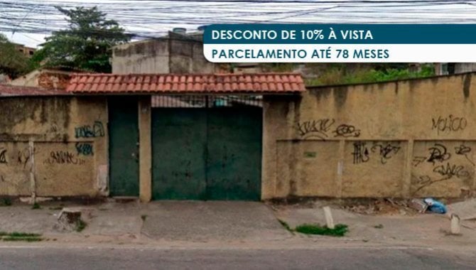 Casa com Área de 1.600 m² - Nova Cidade - Nilópolis - RJ