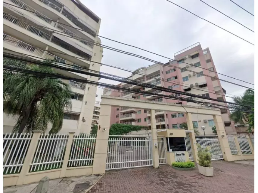 Apartamento com 1 vaga em leilão no Pechincha, Rio de Janeiro