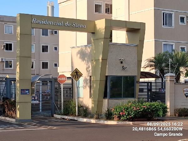 Apartamento com 2 quartos em Campo Grande