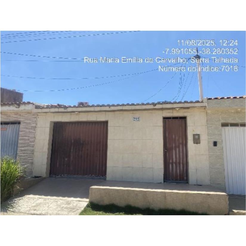 Casa em Serra Talhada/PE com 105m²