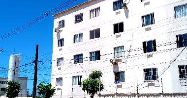 Apartamento com 2 quartos, área privativa de 40,53 m², sala, cozinha e WC