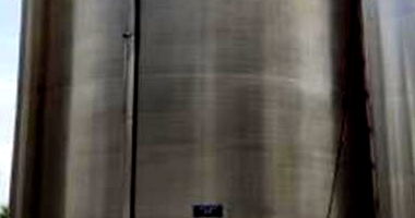 Tanque para acondicionamento de líquido em aço inox