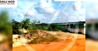 Lote de terreno 312,5m² com declive, desocupado